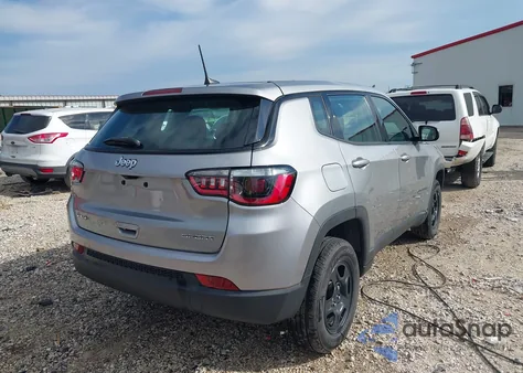 2020 Jeep Compass Sport 4X4 from USA, damaged, VIN 3C4NJDAB4LT256661